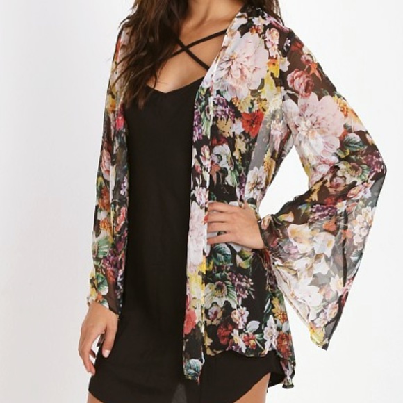 Show Me Your Mumu Beaux Beaux Kimono ~ in Madame Fleur